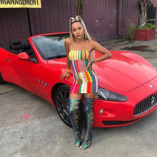 Karrueche Tran feet photo thumbnail