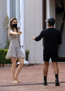 Lily Collins feet photo thumbnail