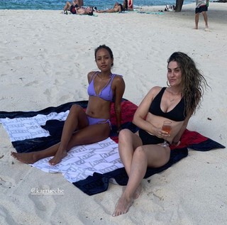 Karrueche Tran feet photo thumbnail