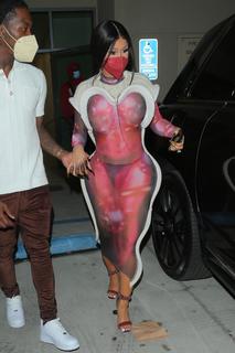 Cardi B feet photo thumbnail