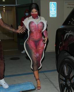 Cardi B feet photo thumbnail