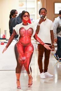 Cardi B feet photo thumbnail