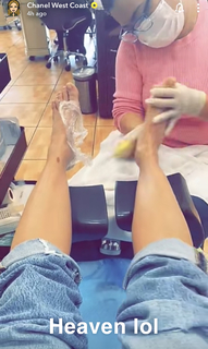 Chanel West Coast feet photo thumbnail