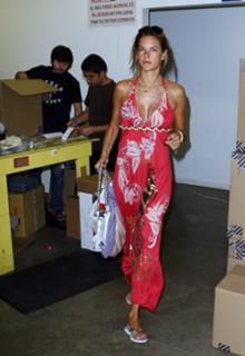 Alessandra Ambrosio feet photo thumbnail
