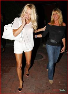 Pamela Anderson feet photo thumbnail