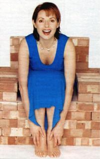 Carol Vorderman feet photo 1