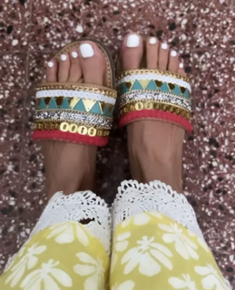 Kajal Aggarwal feet photo thumbnail