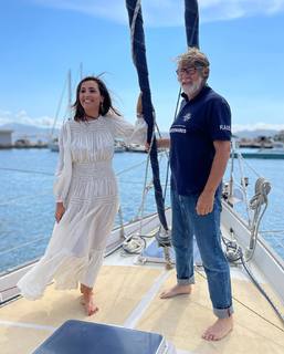 Caterina Balivo feet photo thumbnail