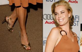 Rebecca Romijn feet photo thumbnail