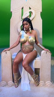 Cardi B feet photo thumbnail