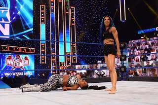 Sasha Banks feet photo thumbnail