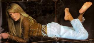 Alessia Marcuzzi feet photo 1