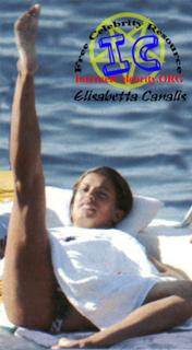 Elisabetta Canalis feet photo thumbnail