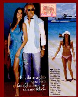 Elisabetta Gregoraci feet photo thumbnail