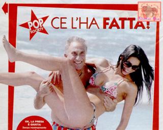 Elisabetta Gregoraci feet photo thumbnail
