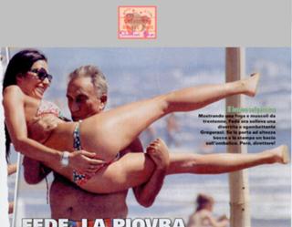 Elisabetta Gregoraci feet photo thumbnail