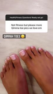 Qimmah Russo feet photo thumbnail