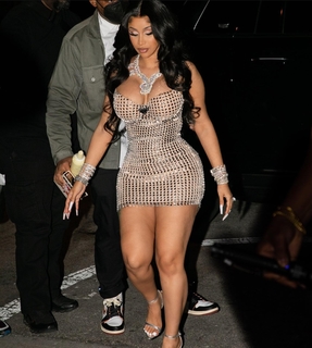 Cardi B feet photo thumbnail