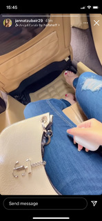 Jannat Zubair Rahmani feet photo thumbnail