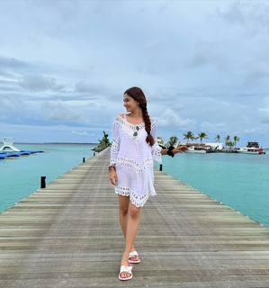 Anushka Sen feet photo thumbnail