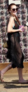 Lindsay Lohan feet photo thumbnail