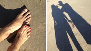 Brooke Burke feet photo thumbnail