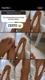Giorgia Crivello feet photo thumbnail
