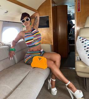 Cardi B feet photo thumbnail