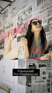 Claudia Lizaldi feet photo thumbnail