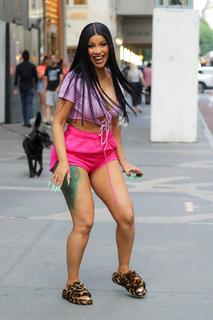 Cardi B feet photo thumbnail