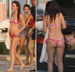 Leighton Meester feet photo thumbnail