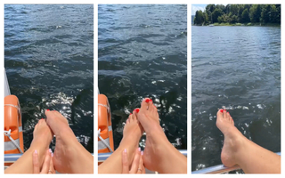 Paulina Sykut feet photo thumbnail
