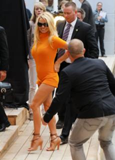 Pamela Anderson feet photo thumbnail