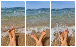 Paulina Sykut feet photo thumbnail