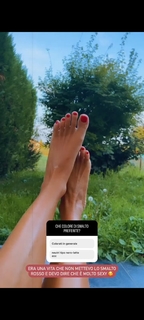 Giorgia Crivello feet photo thumbnail