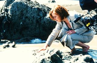 Gillian Anderson feet photo thumbnail