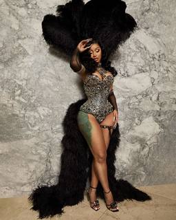 Cardi B feet photo thumbnail
