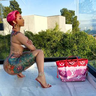 Cardi B feet photo thumbnail