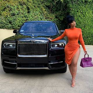 Cardi B feet photo thumbnail