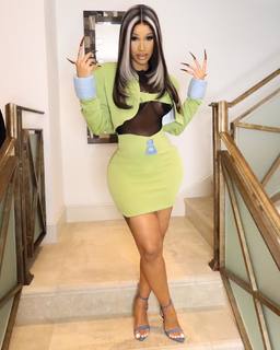 Cardi B feet photo thumbnail