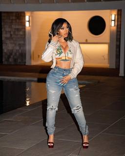 Cardi B feet photo thumbnail