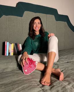 Caterina Balivo feet photo thumbnail