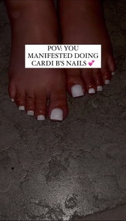 Cardi B feet photo thumbnail