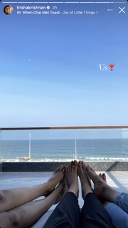 Trisha Krishnan feet photo thumbnail