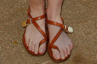Lily Collins feet photo thumbnail
