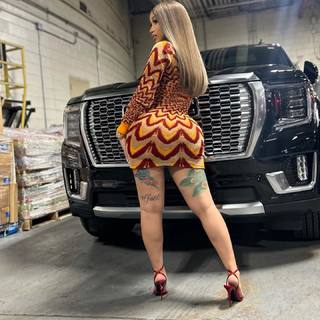 Cardi B feet photo thumbnail