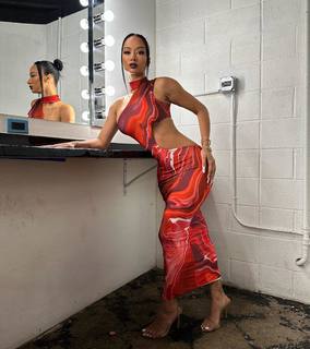 Draya Michele feet photo thumbnail