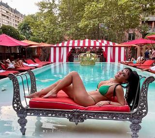Maribel Guardia feet photo thumbnail