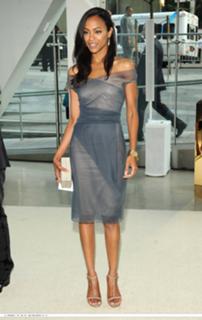 Zoe Saldana feet photo thumbnail