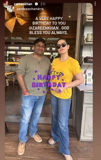 Zareen Khan feet photo thumbnail
